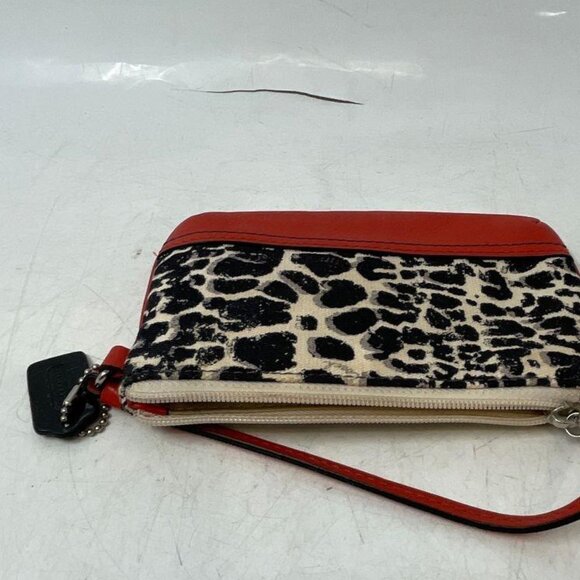 Coach Legacy Ocelot Print Wristlet - Picture 8 of 8
